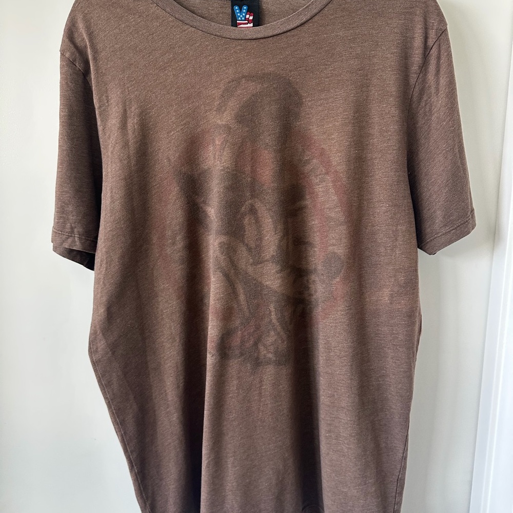 Junk Food Clothing Brown Graphic Tee